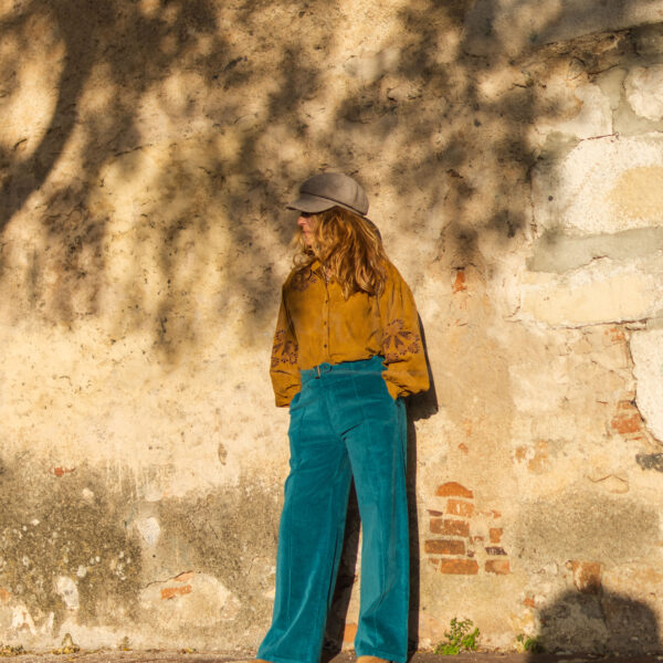 Pantalón efecto velvet Meisïe