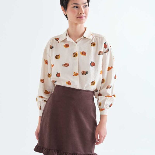 Camisa_Estampado_Caracoles_Compañía_Fantástica_63C/11016
