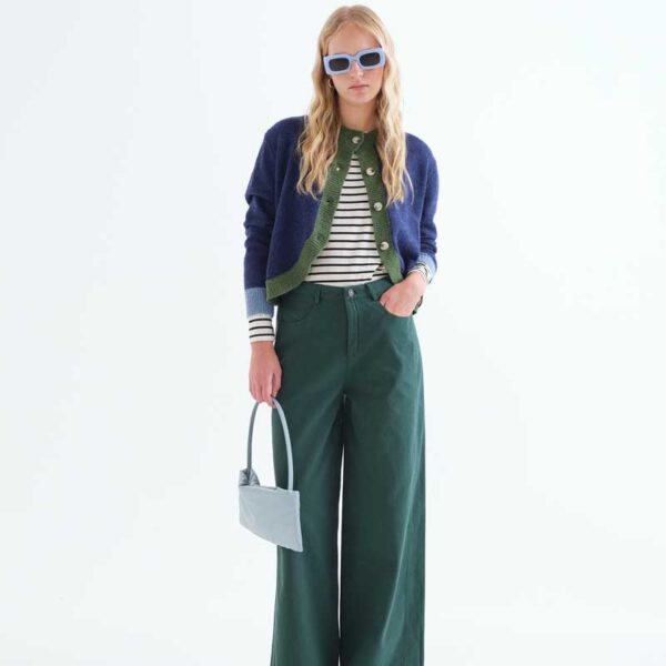Pantalón_verde_petróleo_Compañía_Fantástica_63C/11110