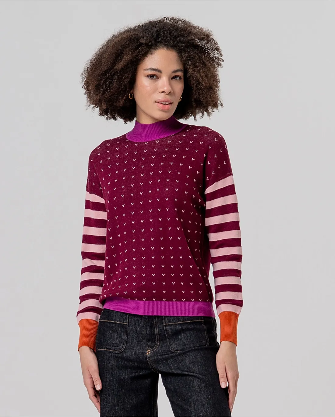 Jersey-cuello-perkins-granate-SURKANA-556FUNN232