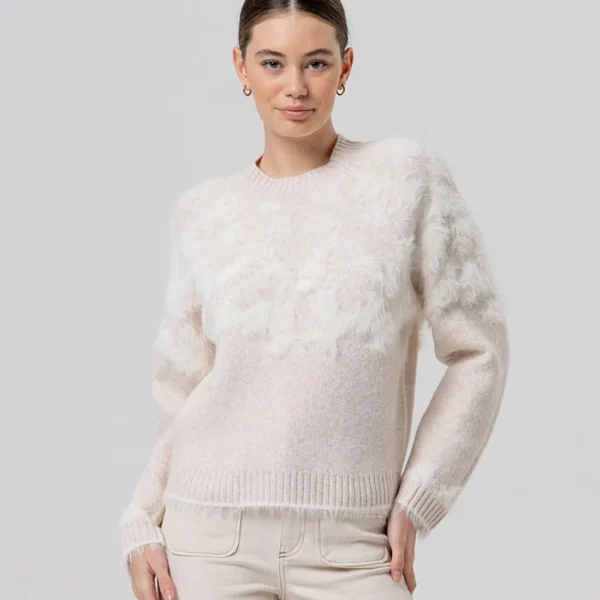 Jersey-cuello-redondo-jacquard-crudo-SURKANA-566SAFE231