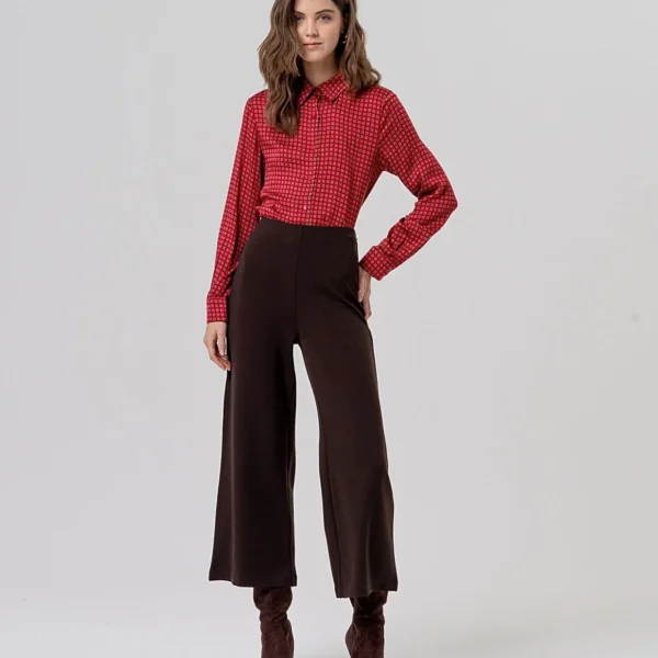 Pantalón-ancho-punto-chocolate-Surkana-556BAXY512