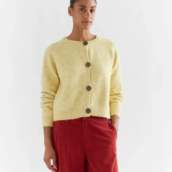 Cárdigan-punto-mezcla-lana-amarillo-Compañía-Fantástica-64C_10287